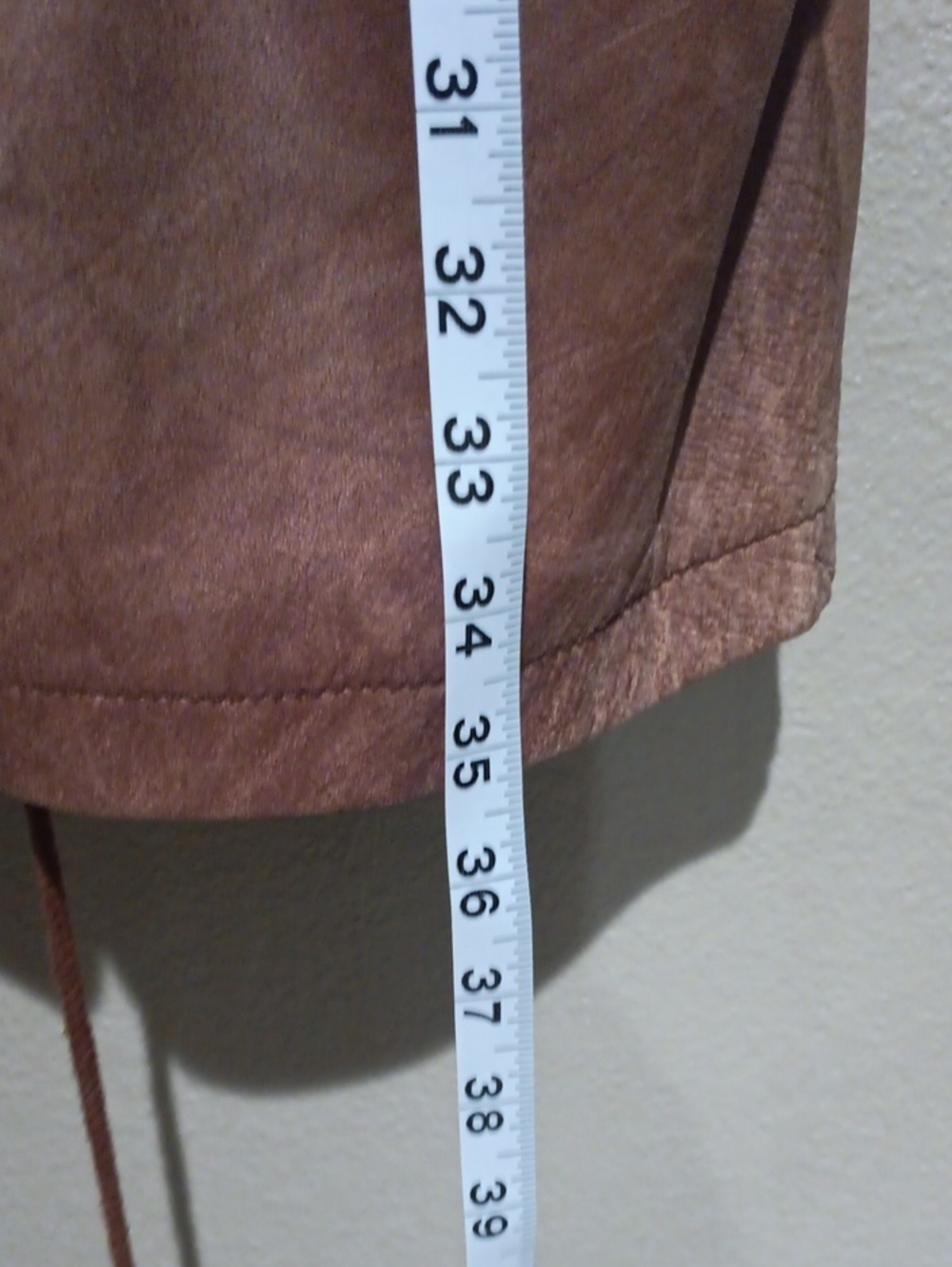 Adventure Bound Brown Leather Trench Coat - Picture 5 of 16